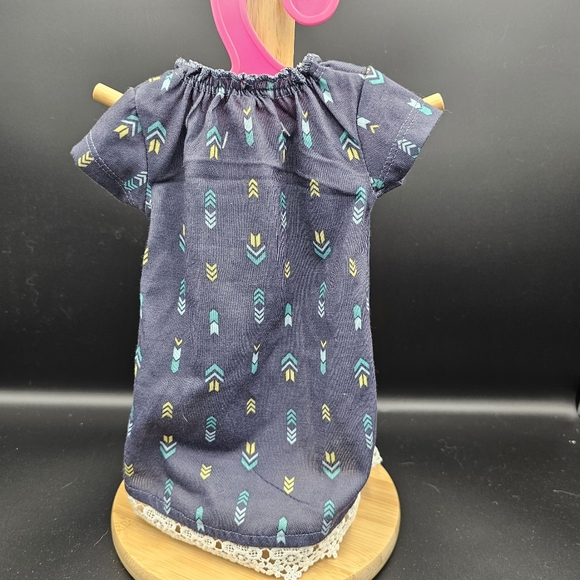 Dollie & Me "Do All Things With Kindness" Arrow Nightgown for 18" Dolls - Picture 2 of 2